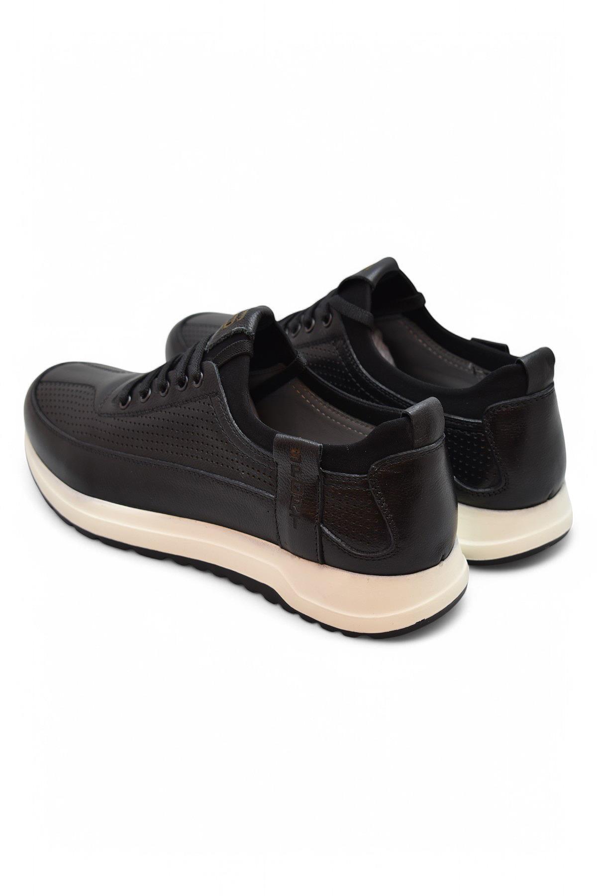 TAB6003 Ortopedik Taban Hakiki Deri Erkek Ayakkabı Günlük Casual Erkek Ayakkabı - Görsel 6