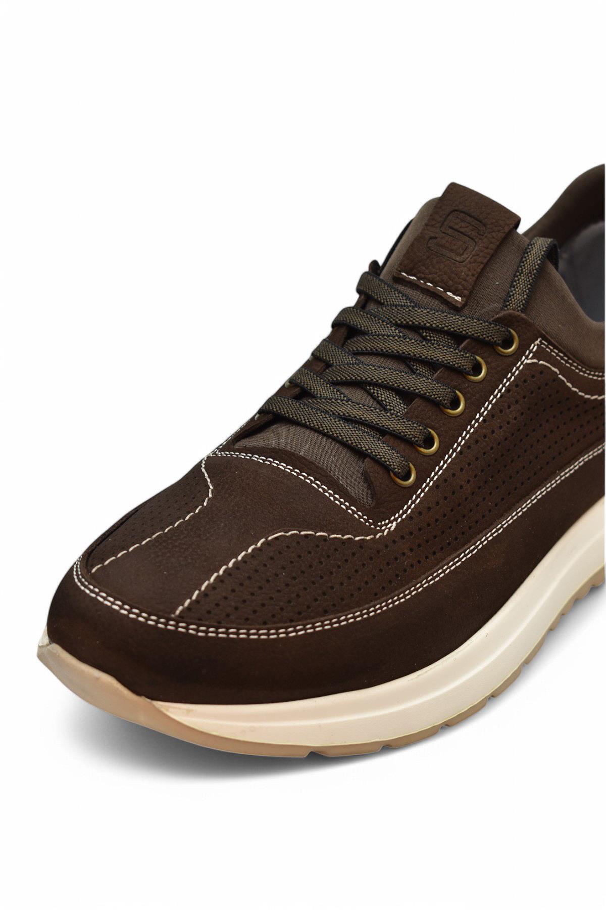 TAB6003 Ortopedik Taban Hakiki Deri Erkek Ayakkabı Günlük Casual Erkek Ayakkabı - Görsel 7