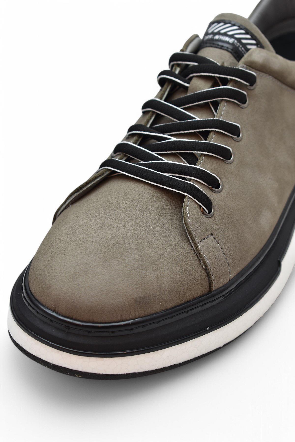 TAB1224 Ortopedik Taban Hakiki Deri Erkek Ayakkabı Casual Günlük Erkek Ayakkabı - Görsel 6