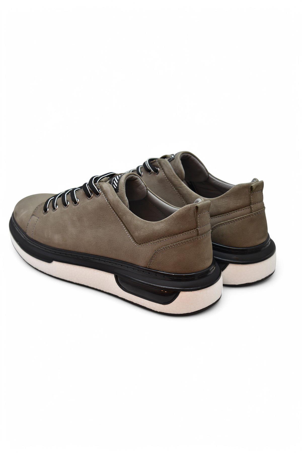TAB1224 Ortopedik Taban Hakiki Deri Erkek Ayakkabı Casual Günlük Erkek Ayakkabı - Görsel 8