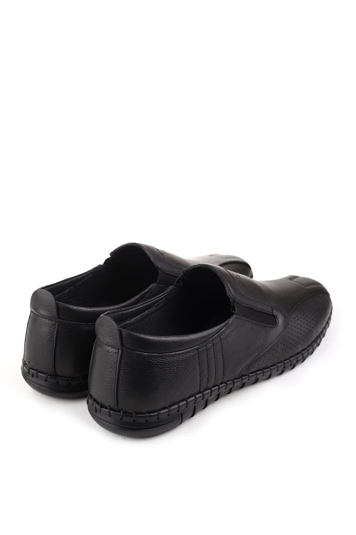 Öz Soylu 206 Büyük Numara Hakiki Deri Günlük Erkek Ayakkabı - Görsel 5