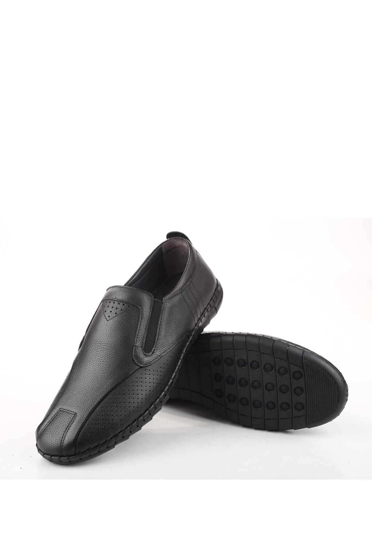 Öz Soylu 206 Büyük Numara Hakiki Deri Günlük Erkek Ayakkabı - Görsel 6