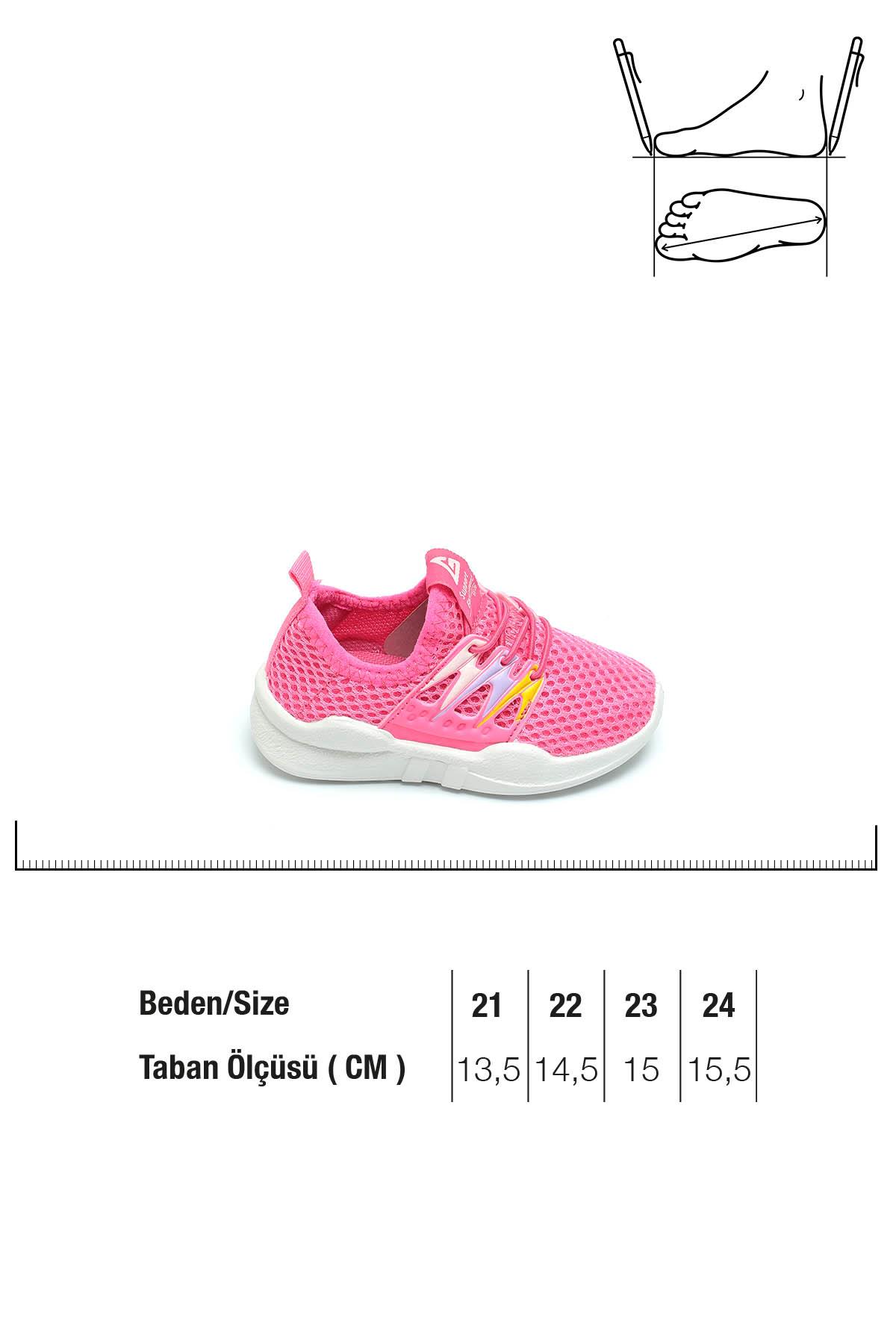 03137 Yazlık Keten Kız Bebe Ayakkabı - Görsel 3