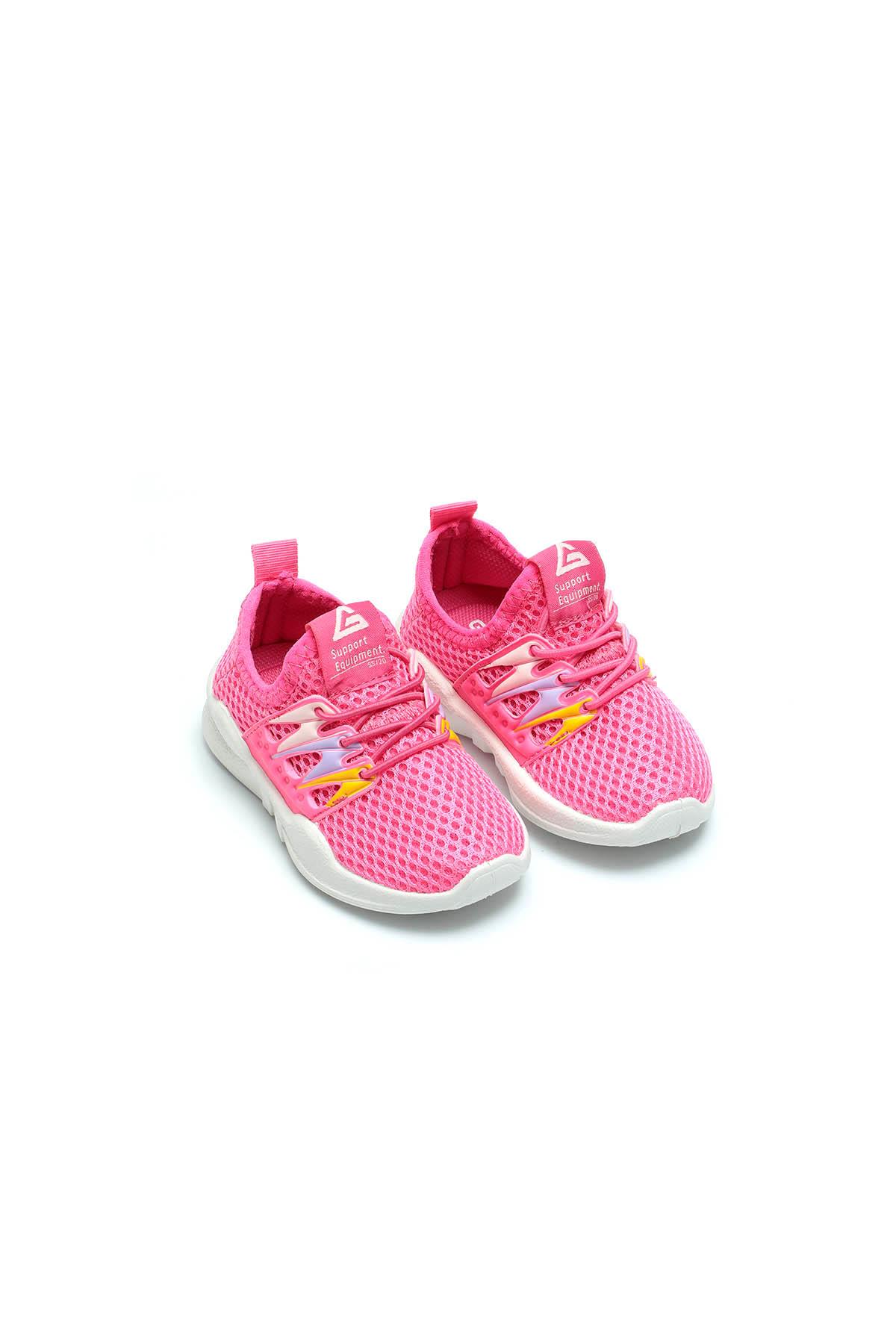 03137 Yazlık Keten Kız Bebe Ayakkabı - Görsel 4