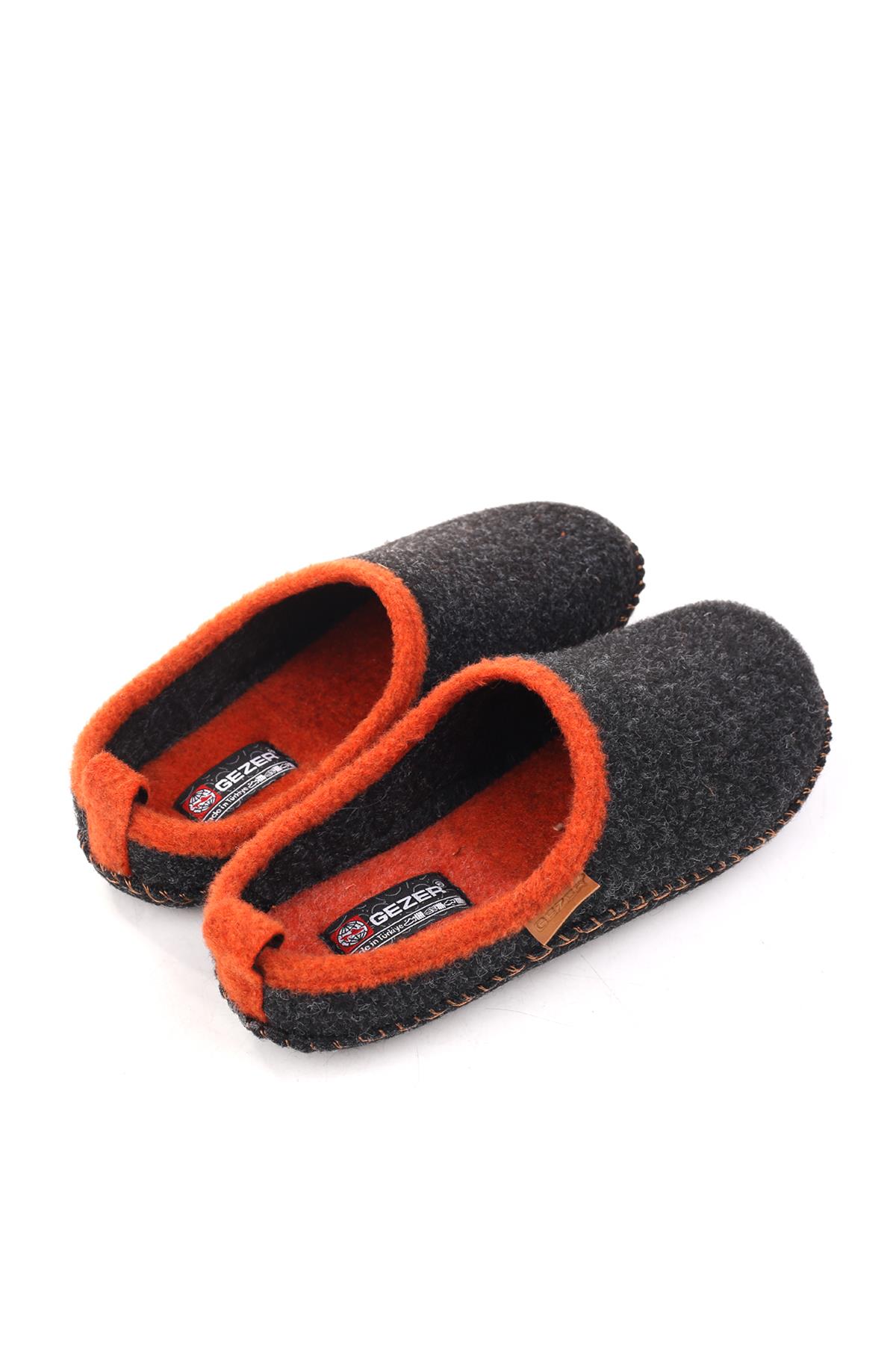 14771 Sessiz Kaydırmaz Taban Keçe Unisex Ev Ve Misafir Terliği - Görsel 5