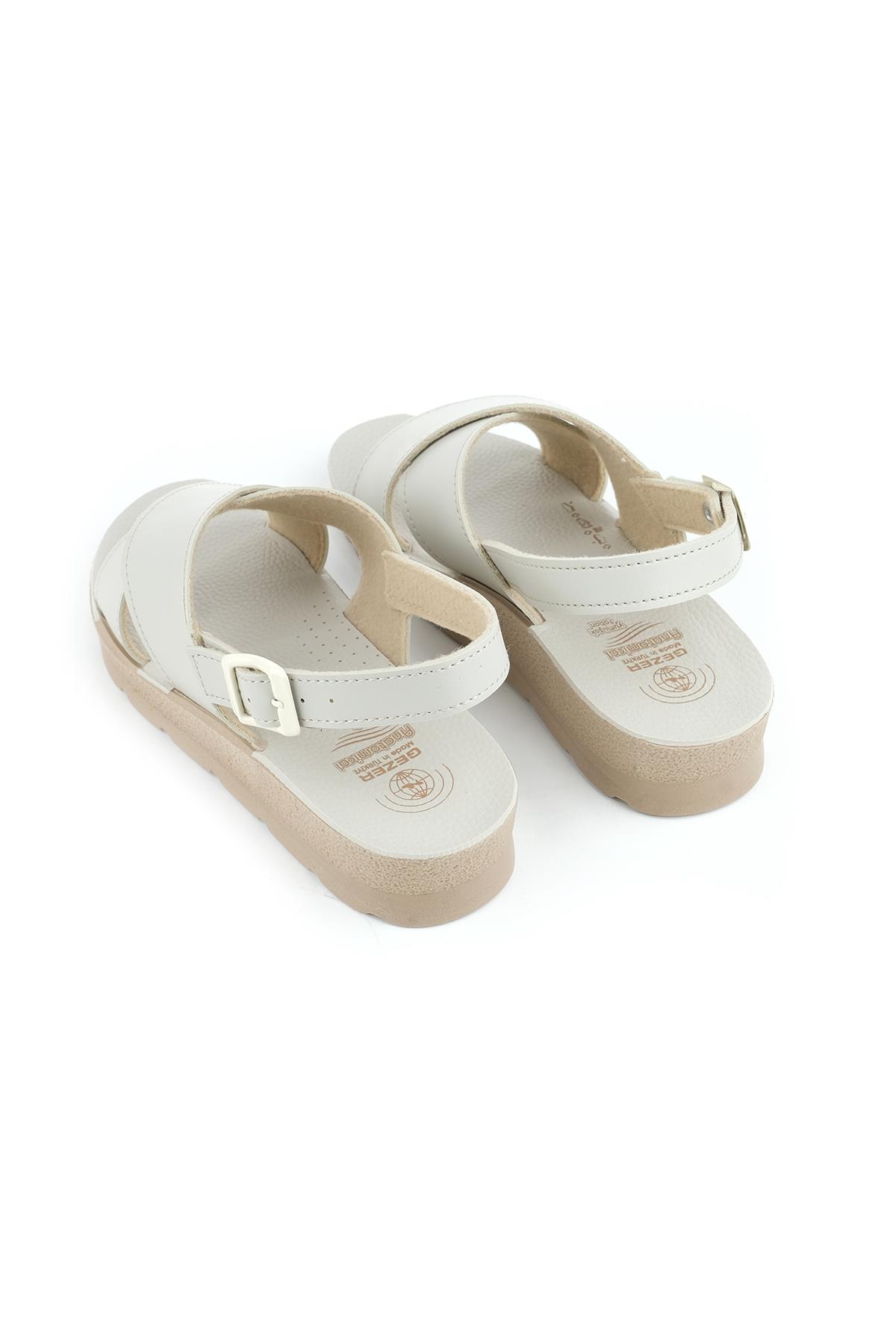 00022 Kadın Ortopedik Hac Umre Günlük Sandalet - Görsel 5