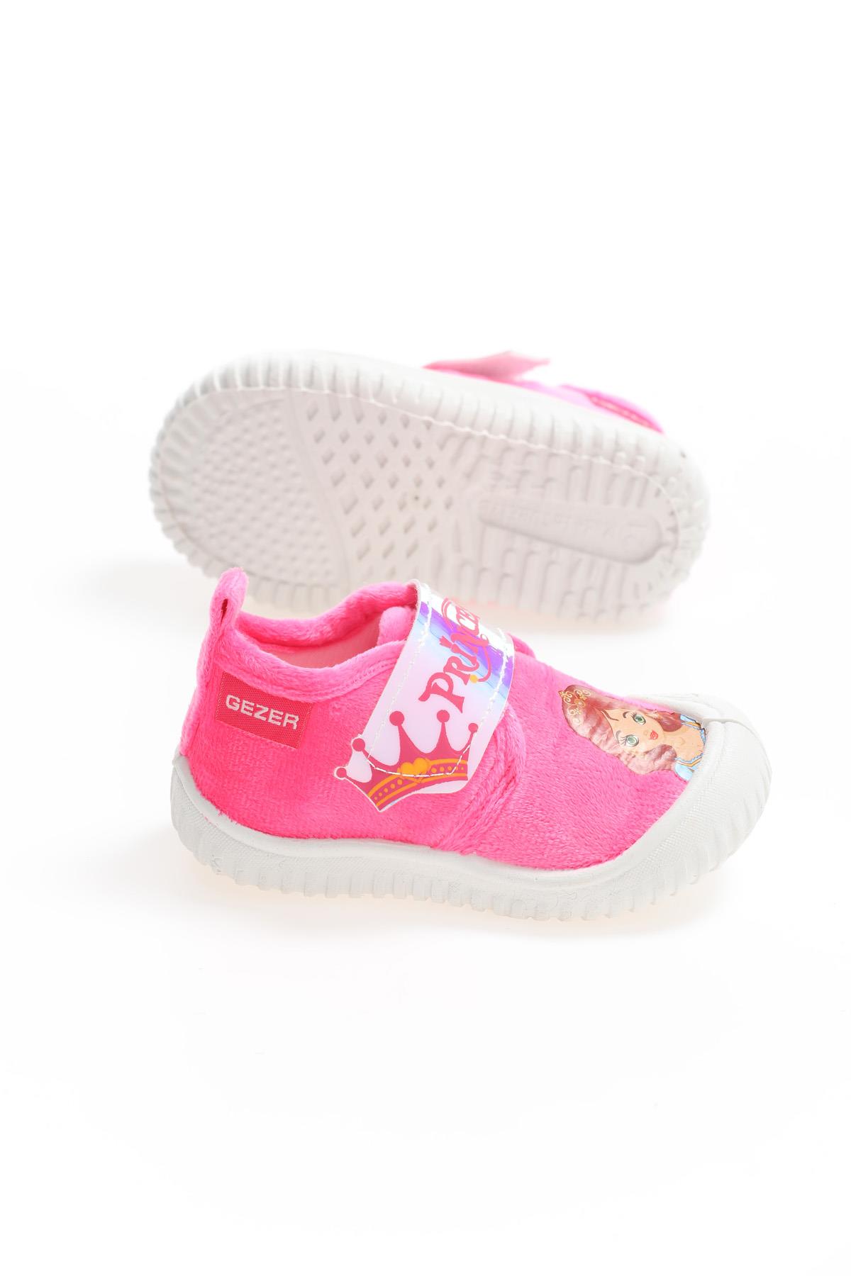 03195 Kız Çocuk Günlük Cırtlı Panduf Ev Kreş Ayakkabı - Görsel 5