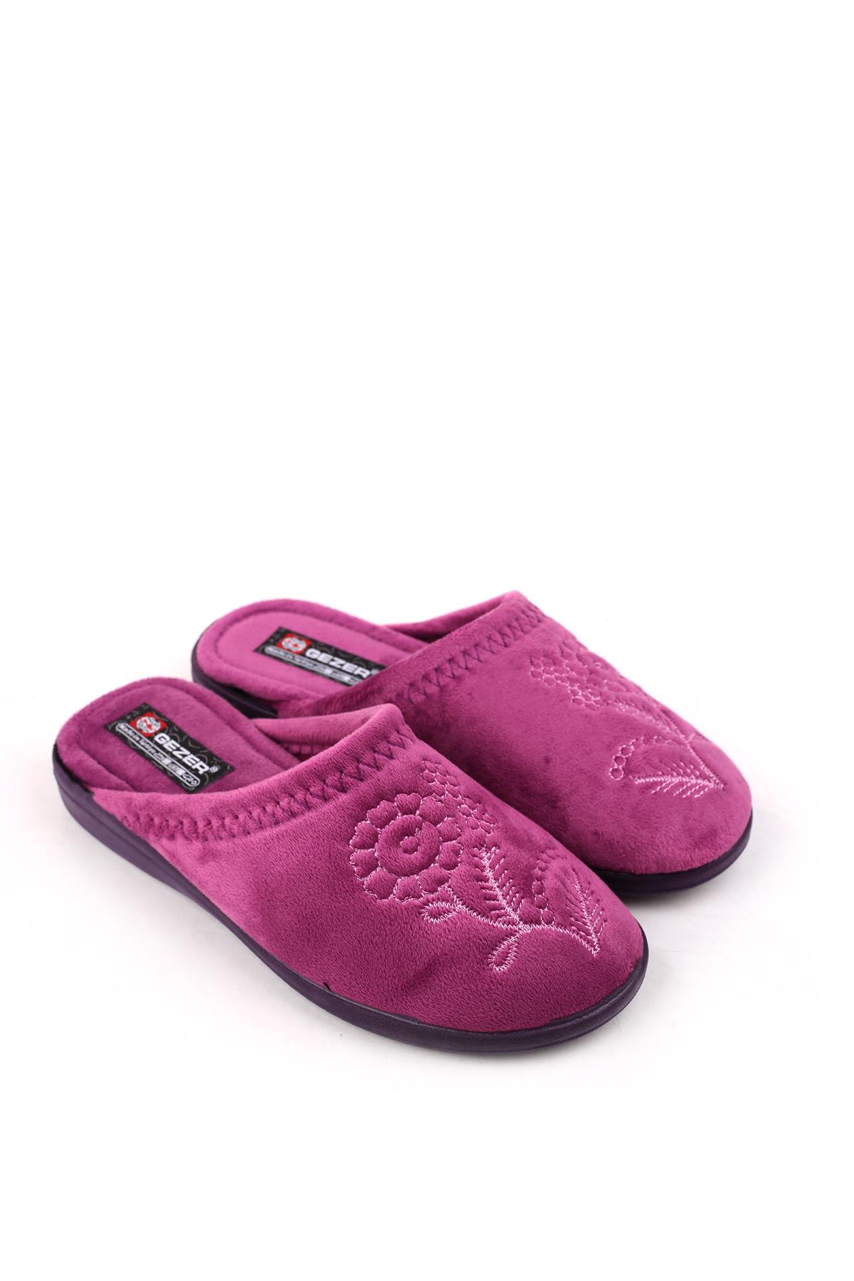 14520 Cırtlı Çıkarılabilir Taban Günlük Kadın Ev-Halı Terliği - Görsel 2