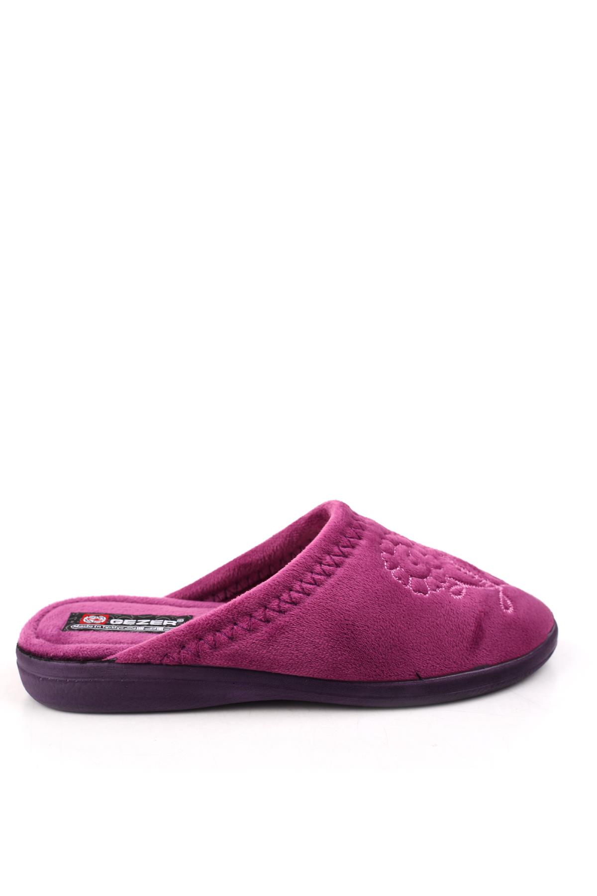 14520 Cırtlı Çıkarılabilir Taban Günlük Kadın Ev-Halı Terliği - Görsel 3