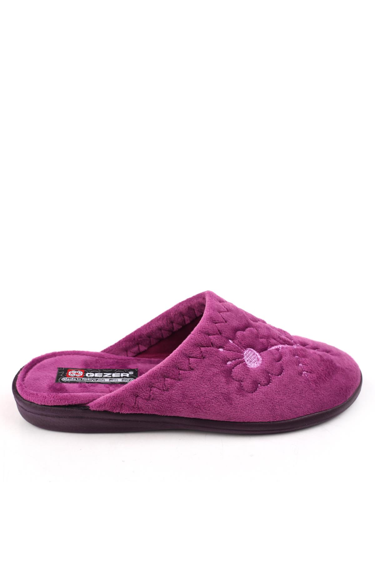 14519 Cırtlı Çıkarılabilir Taban Günlük Kadın Ev-Halı Terliği - Görsel 3