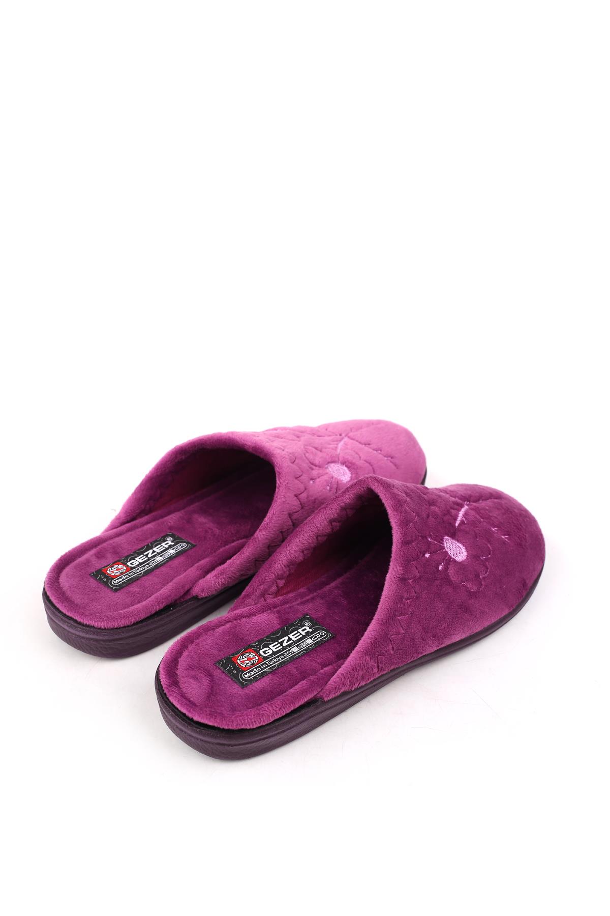 14519 Cırtlı Çıkarılabilir Taban Günlük Kadın Ev-Halı Terliği - Görsel 6