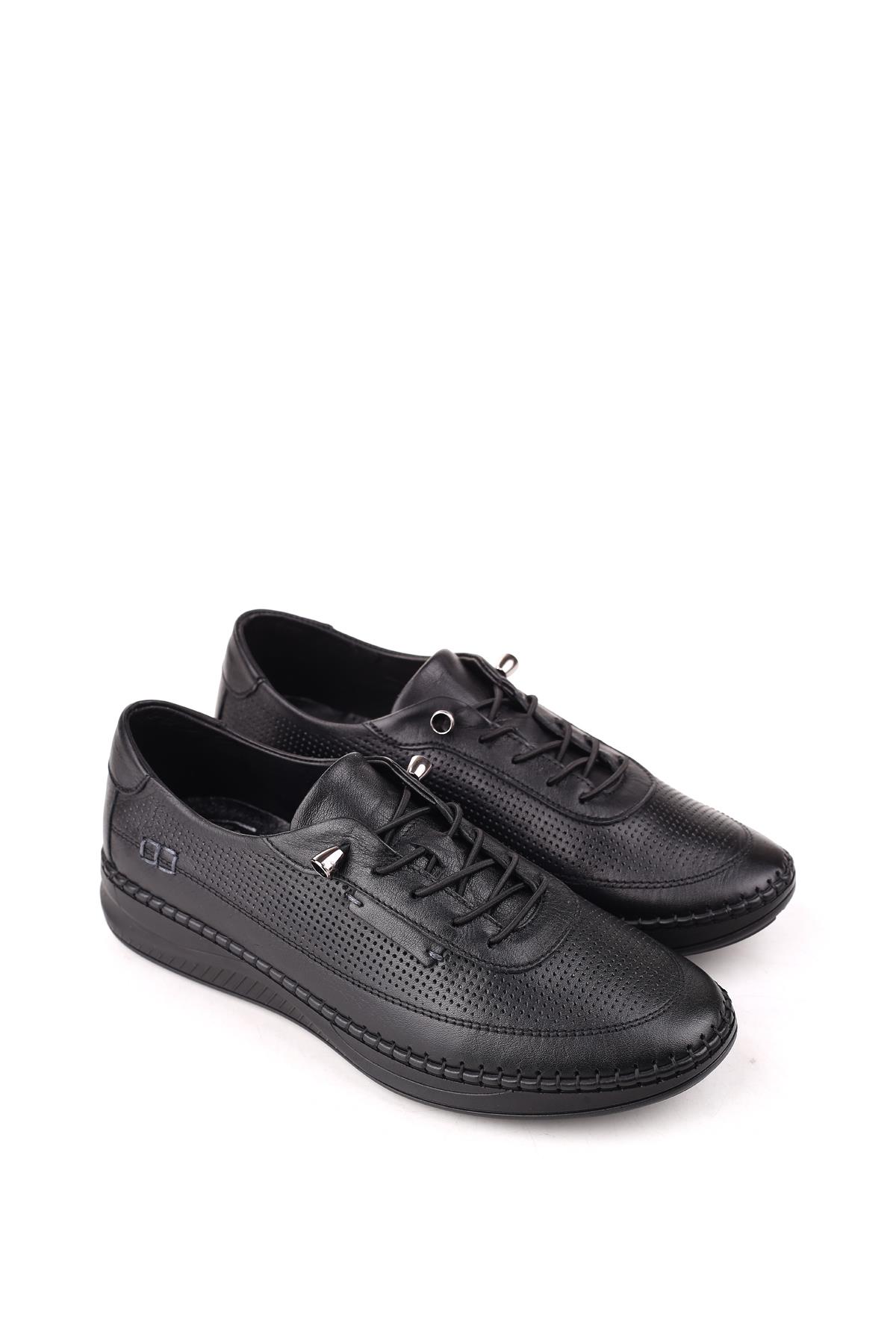 9550 Kadın Günlük Hakiki Deri Ortopedik Ayakkabı - Görsel 2