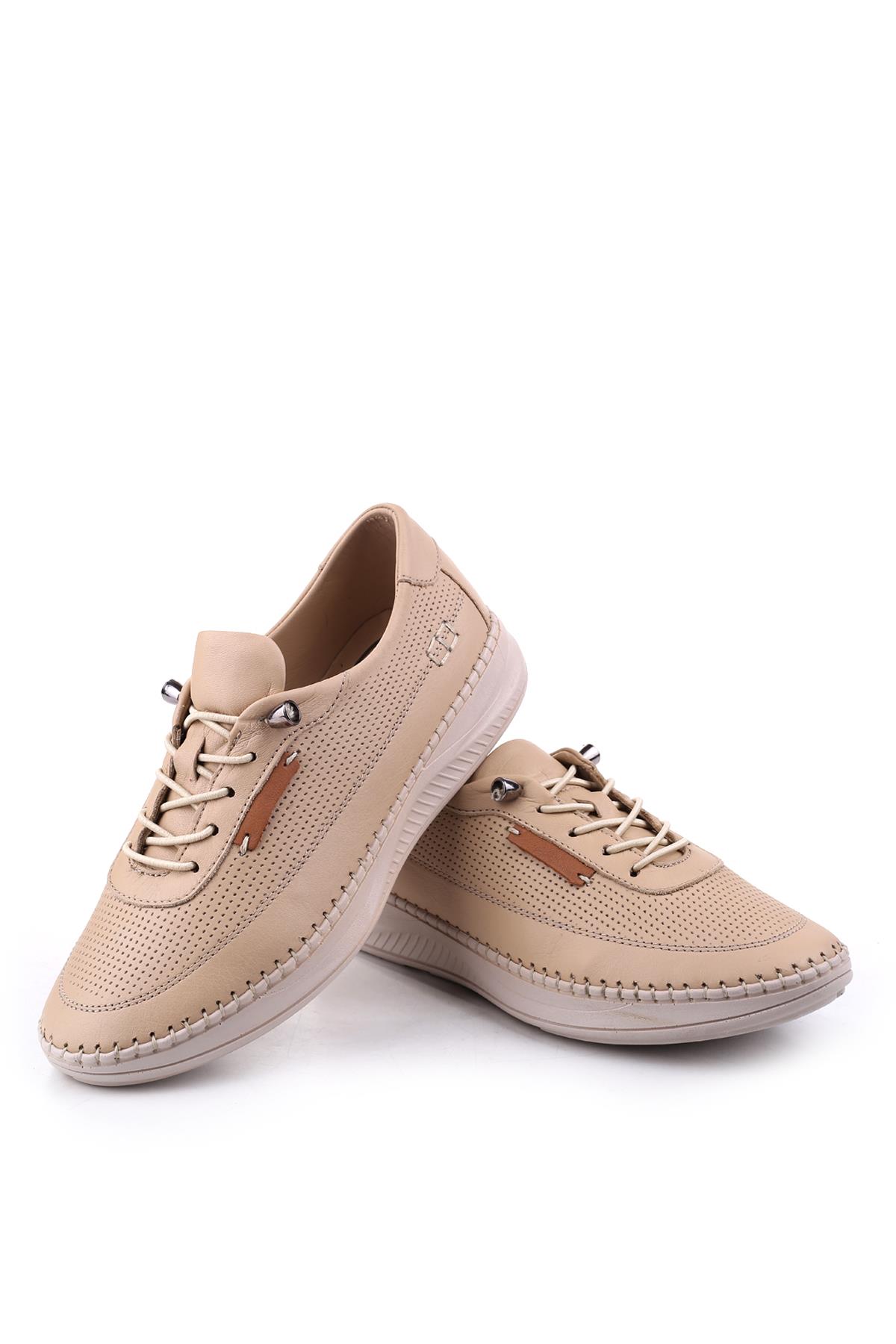 9550 Kadın Günlük Hakiki Deri Ortopedik Ayakkabı - Görsel 4