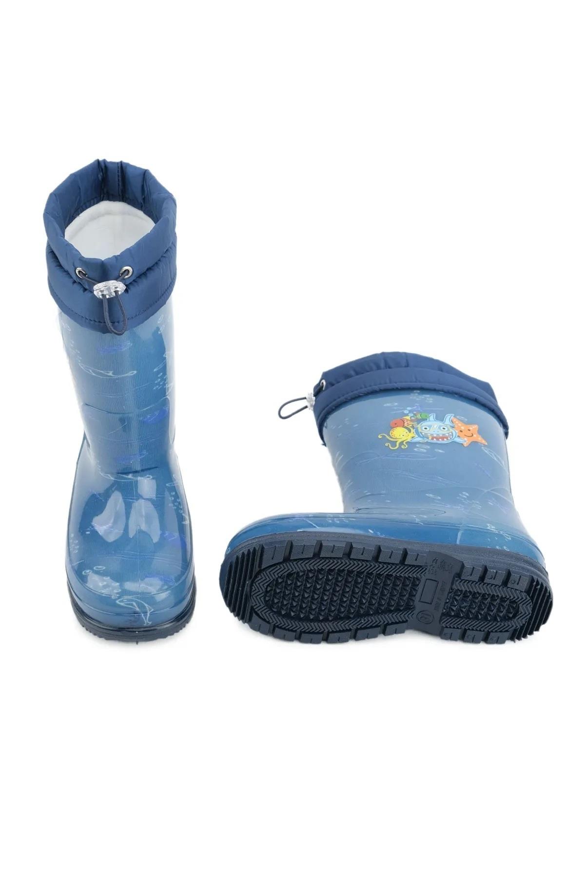 EC2KFM.00674 Erkek Çocuk Su Yağmur Geçirmez Çizme - Görsel 7