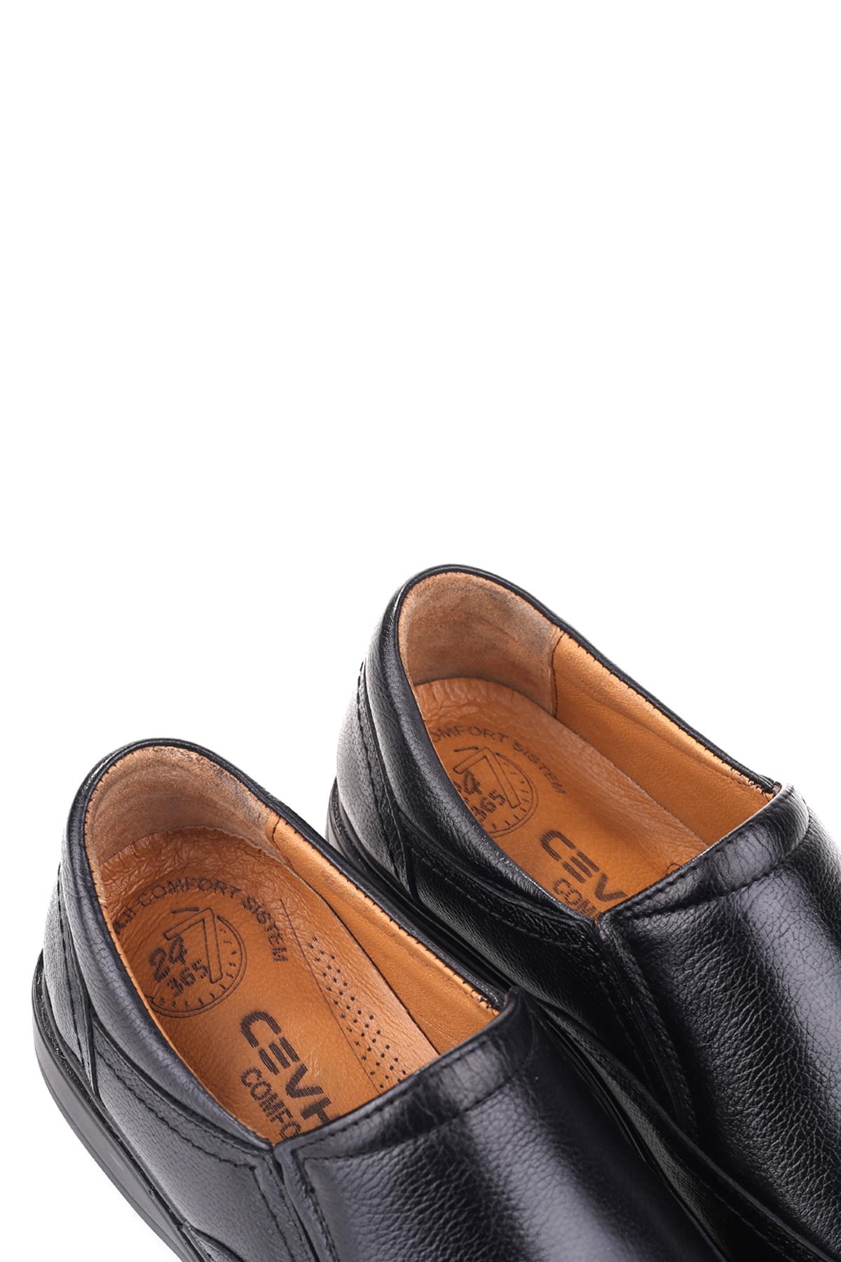 4562 Erkek Hakiki Deri Ortopedik Comfort Ayakkabı - Görsel 5