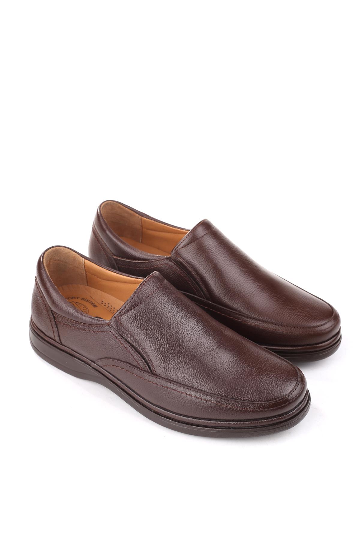 4562 Erkek Hakiki Deri Ortopedik Comfort Ayakkabı - Görsel 3