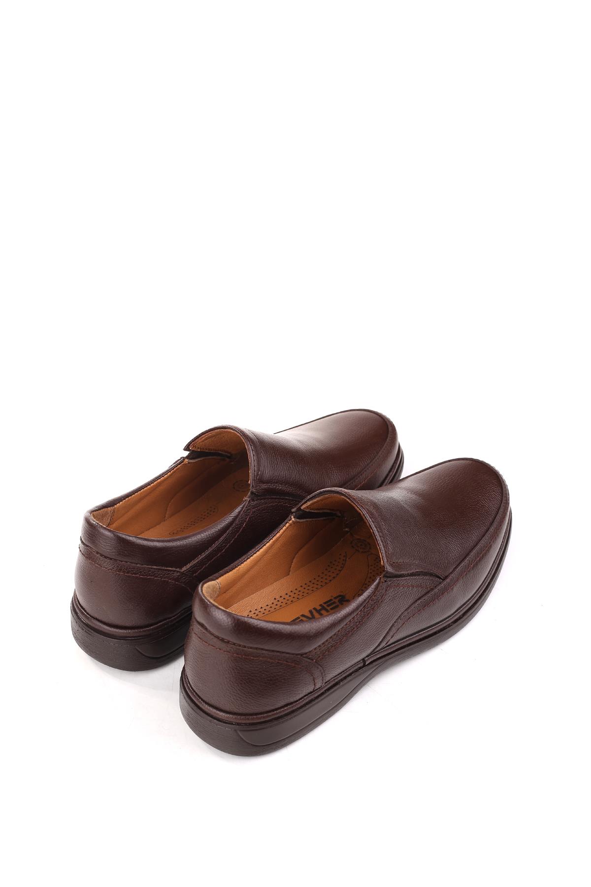 4562 Erkek Hakiki Deri Ortopedik Comfort Ayakkabı - Görsel 6