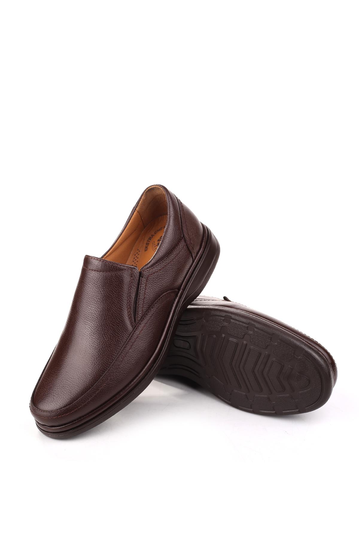 4562 Erkek Hakiki Deri Ortopedik Comfort Ayakkabı - Görsel 7