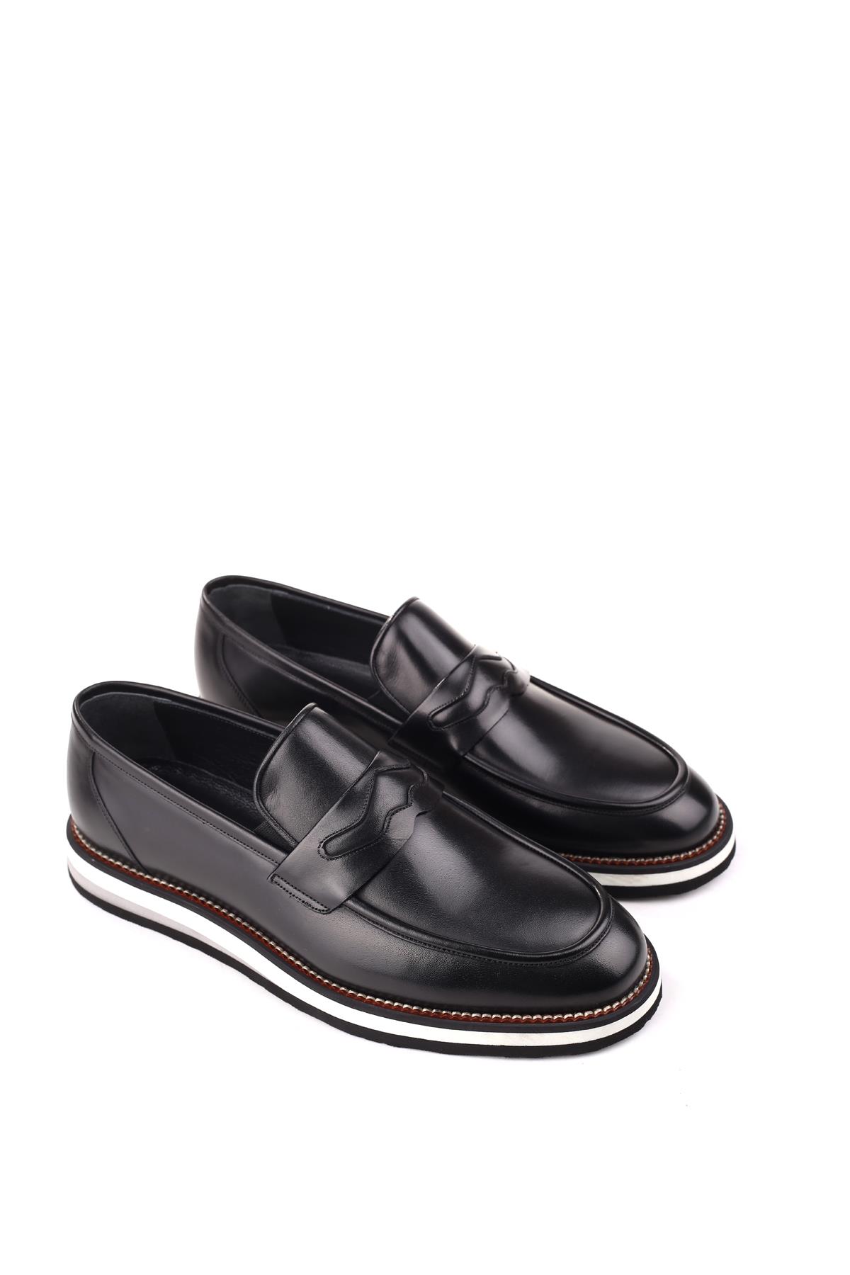 4014 Günlük Erkek Hakiki Deri Rahat Ayakkabı - Görsel 3