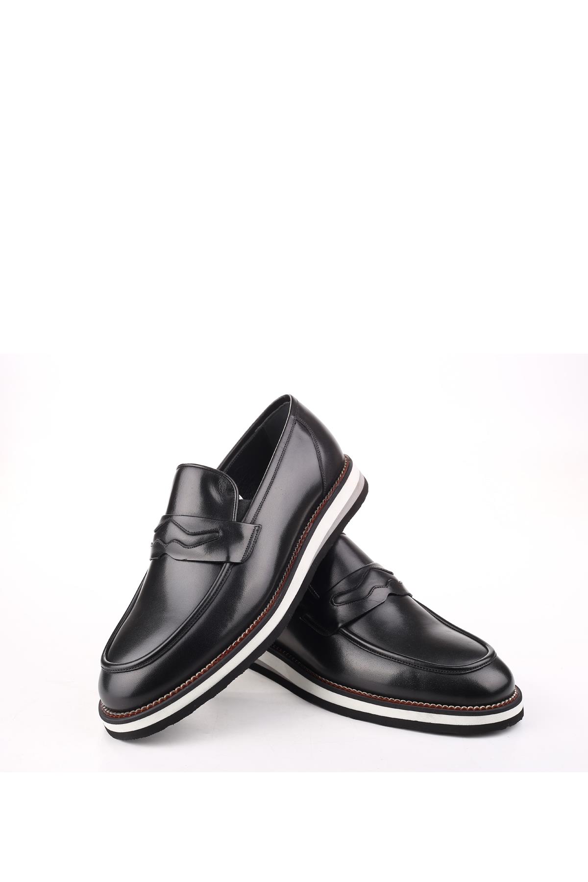 4014 Günlük Erkek Hakiki Deri Rahat Ayakkabı - Görsel 4