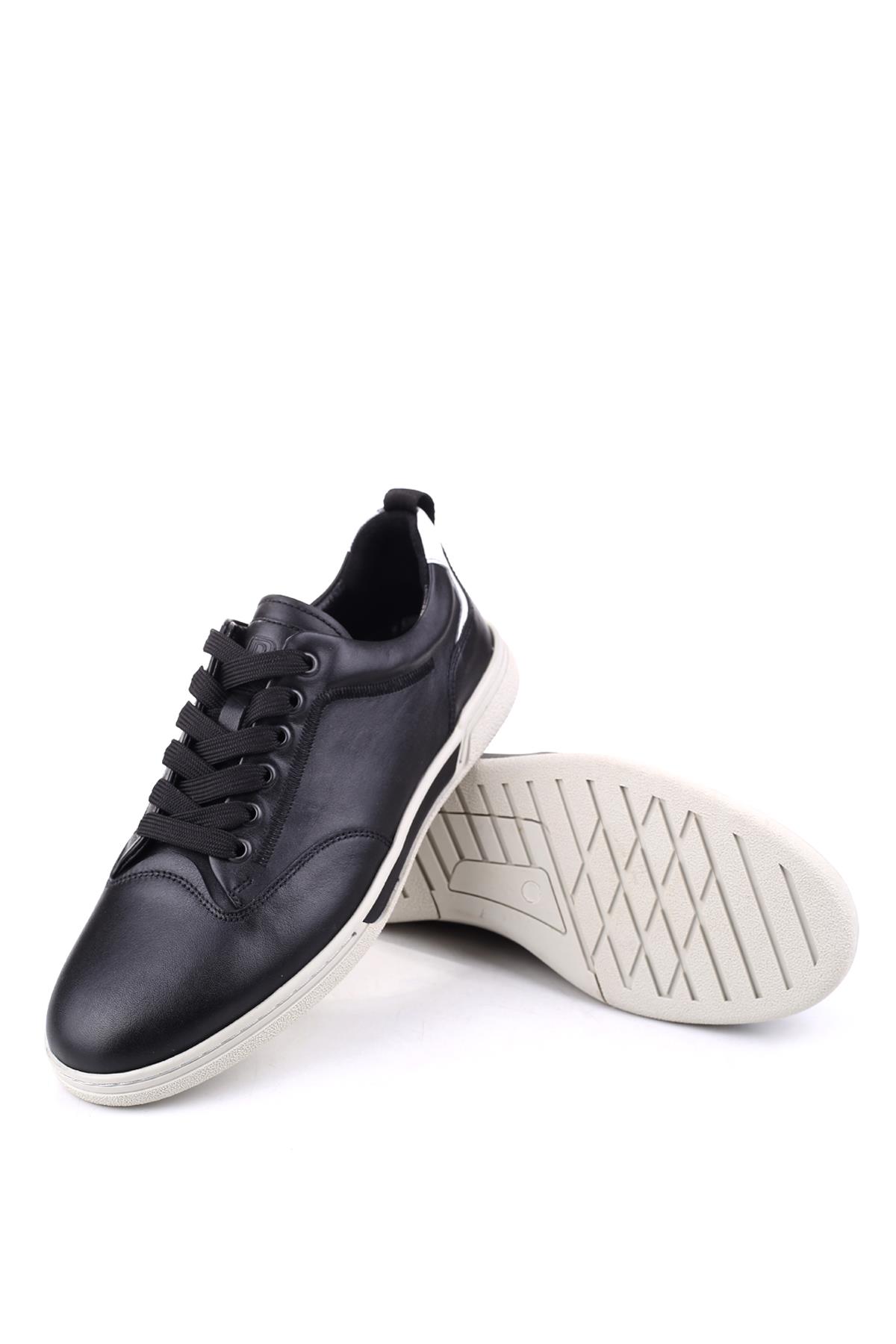 H1020 Erkek Hakiki Deri Bağcıklı Günlük Ayakkabı - Görsel 6