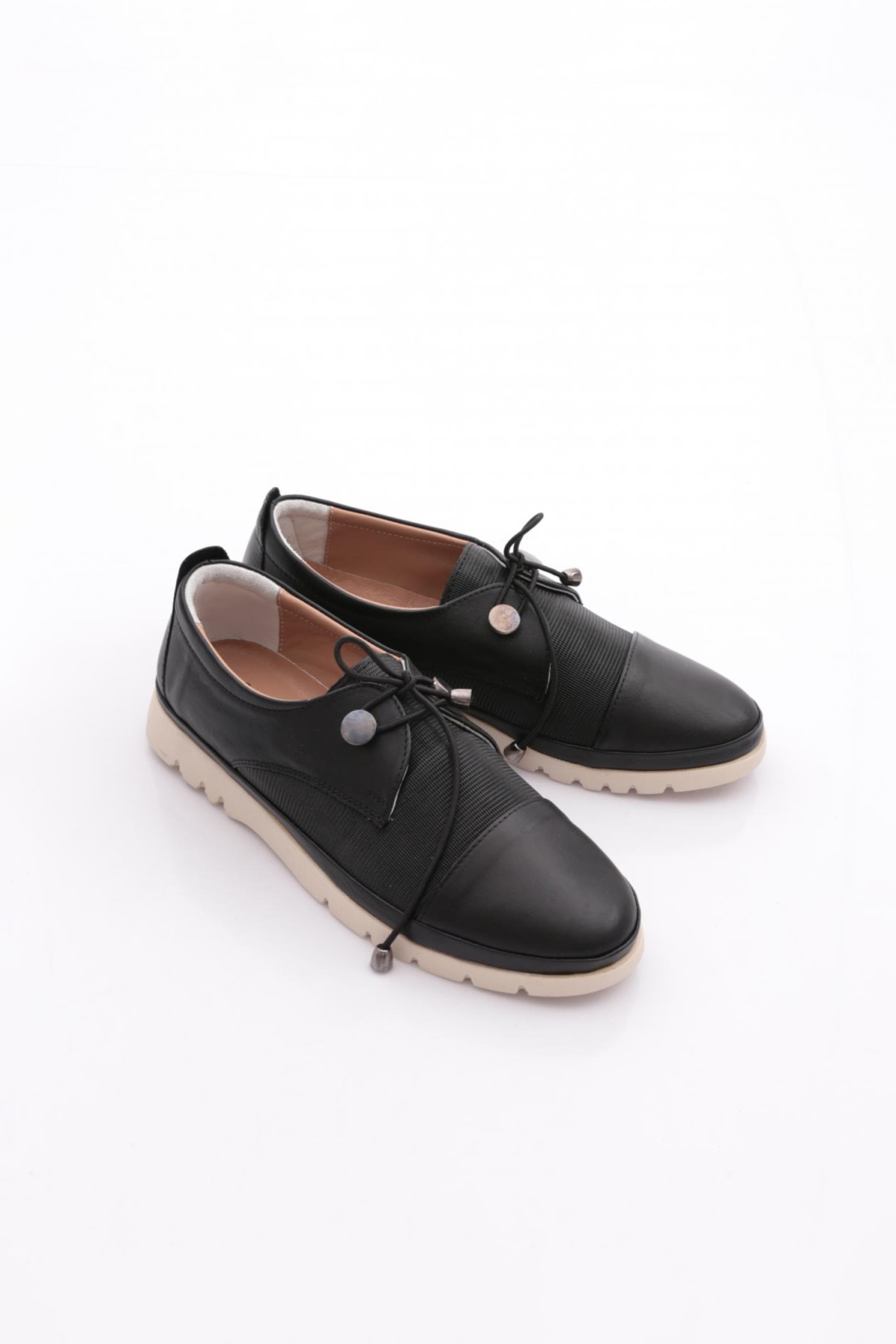 99 Kadin Lastik Bağcikli Casual Ayakkabi - Görsel 3