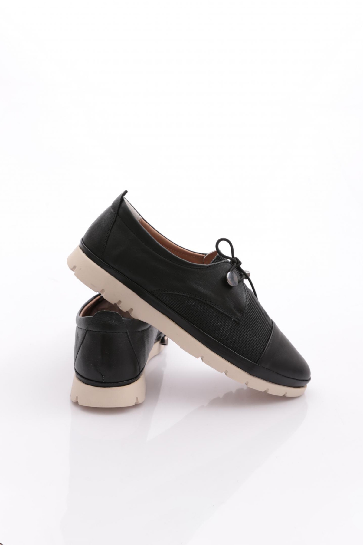 99 Kadin Lastik Bağcikli Casual Ayakkabi - Görsel 4