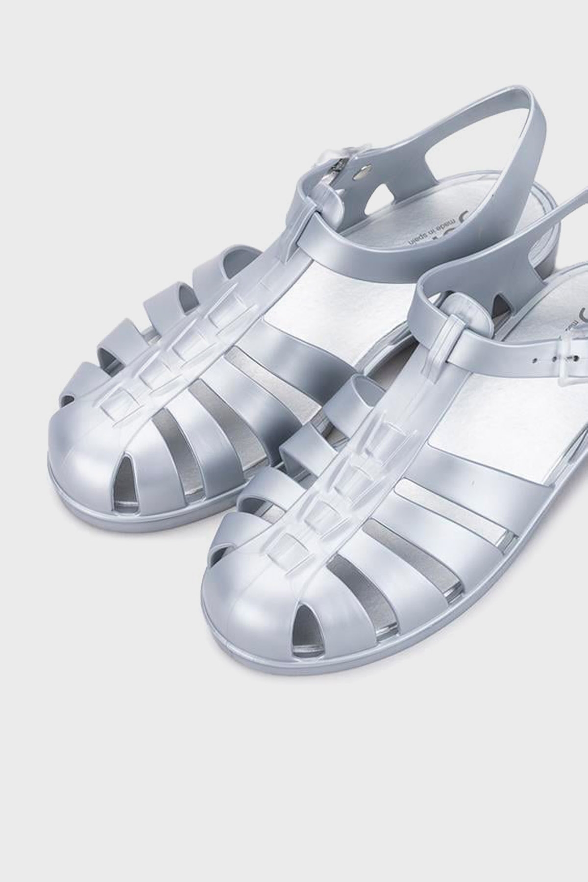 Bayan Sandalet S10346 GÜMÜŞ - Görsel 5