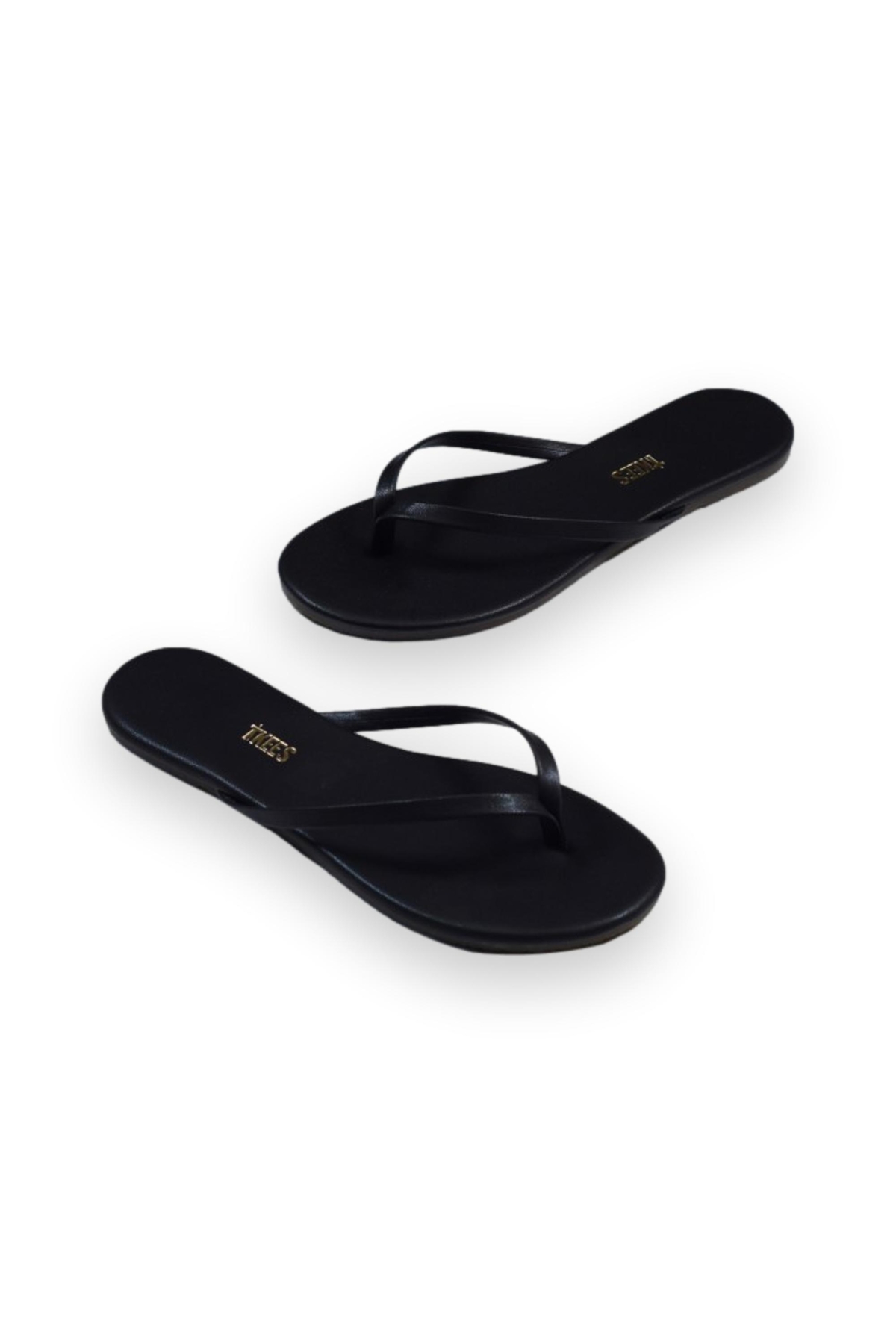 Tk-2011 Klasik Parmak Arası Siyah Kadın Terlik - Görsel 3