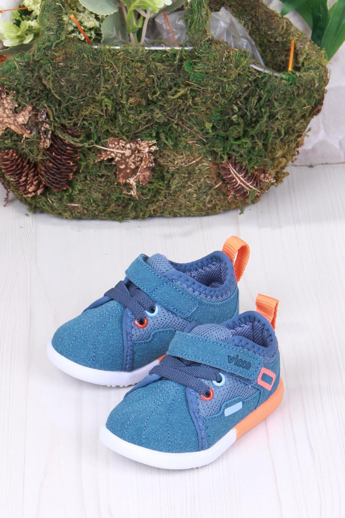 950.E25Y.233 Kot Curset Rahat Hafif Erkek Çocuk İlk Adım Ayakkabısı - Görsel 4