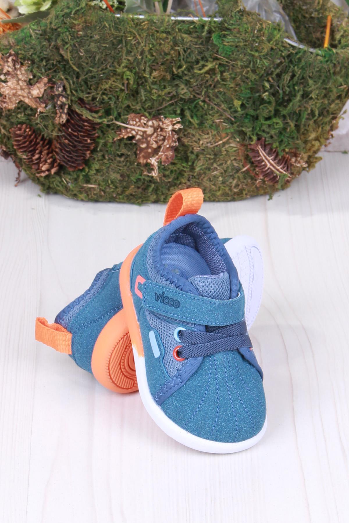 950.E25Y.233 Kot Curset Rahat Hafif Erkek Çocuk İlk Adım Ayakkabısı - Görsel 5