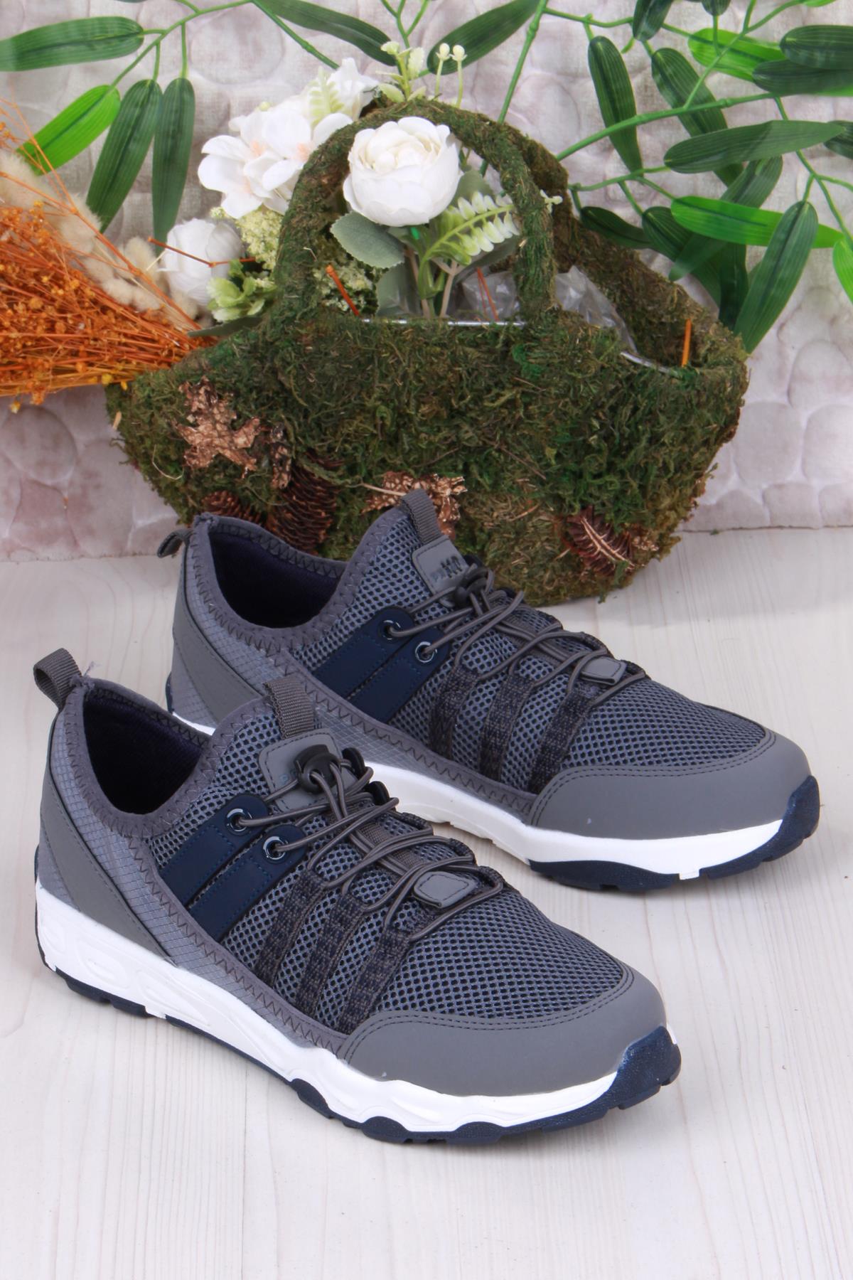 Moviç Rahat Esnek Bağcıksız Sneaker Erkek Ayakkabı - Görsel 2