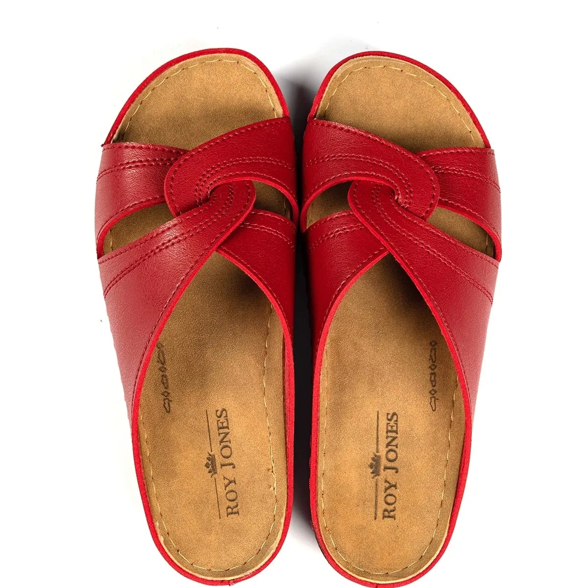 1816 Ortopedik Kısa Topuklu Günlük Kadın Terlik - Görsel 8