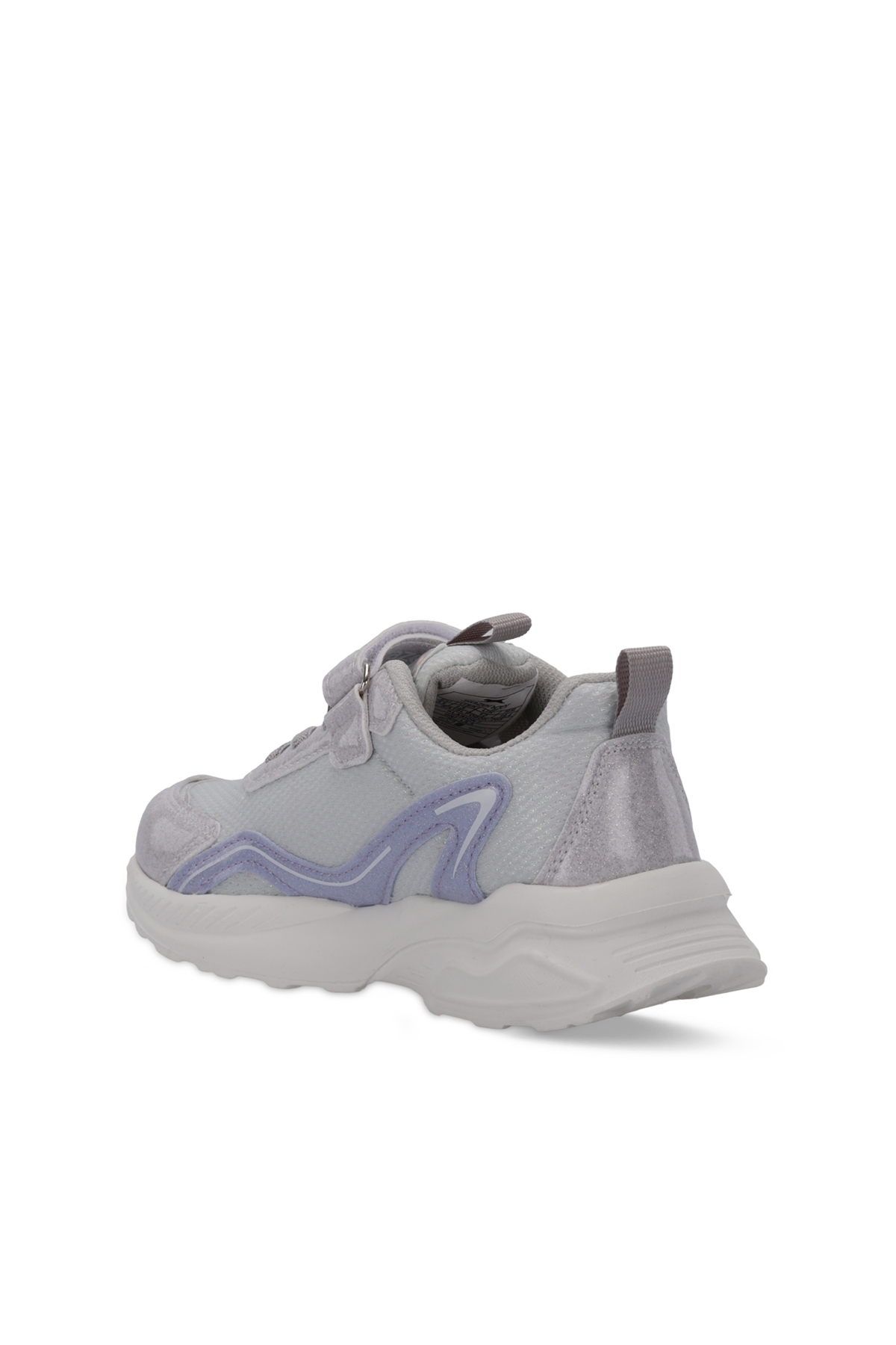 KLARION Kız Çocuk Sneaker Ayakkabı Gri / Mor - Görsel 4