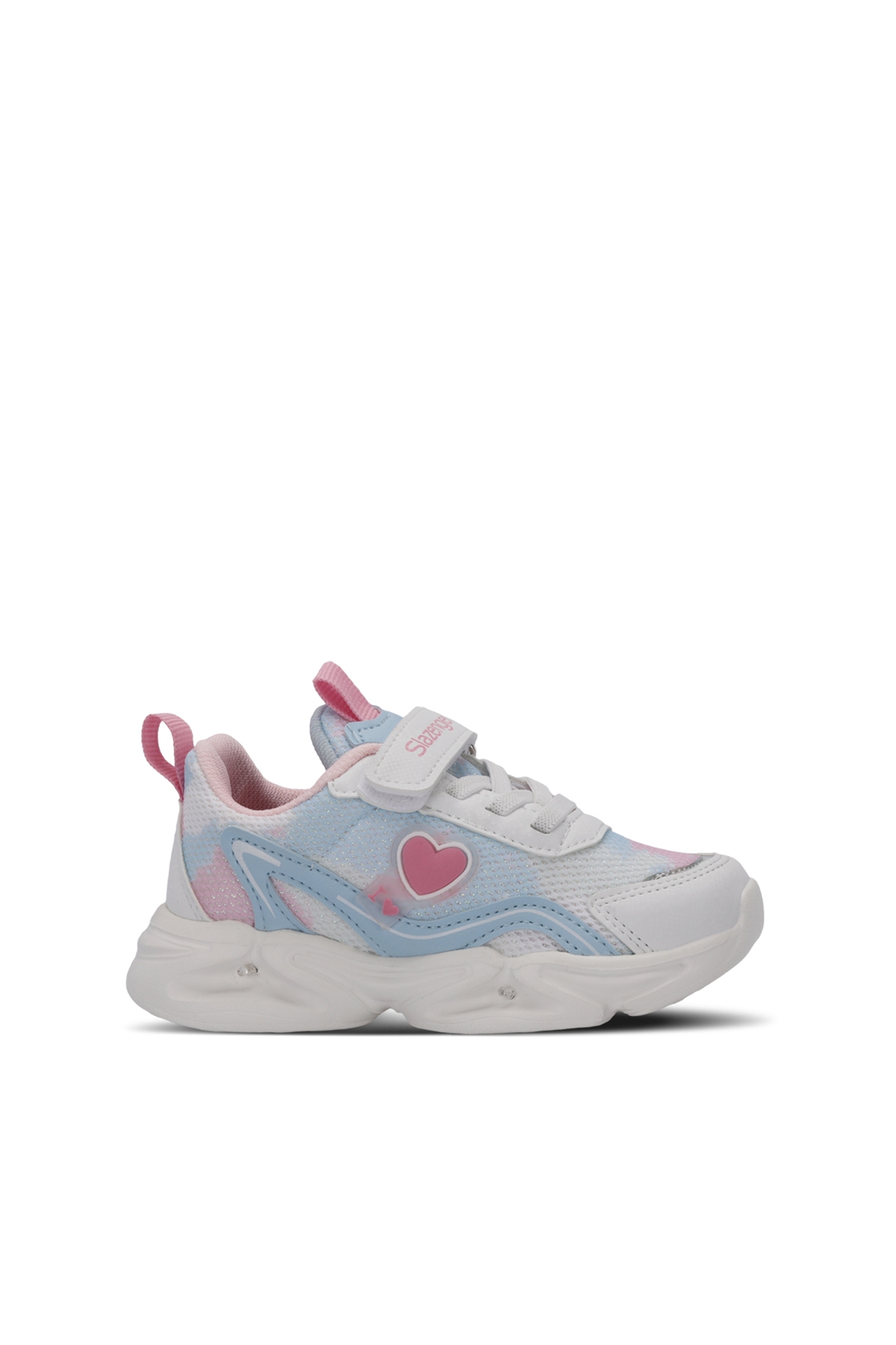 KLARION Kız Çocuk Sneaker Ayakkabı Beyaz / Mavi - Görsel 2