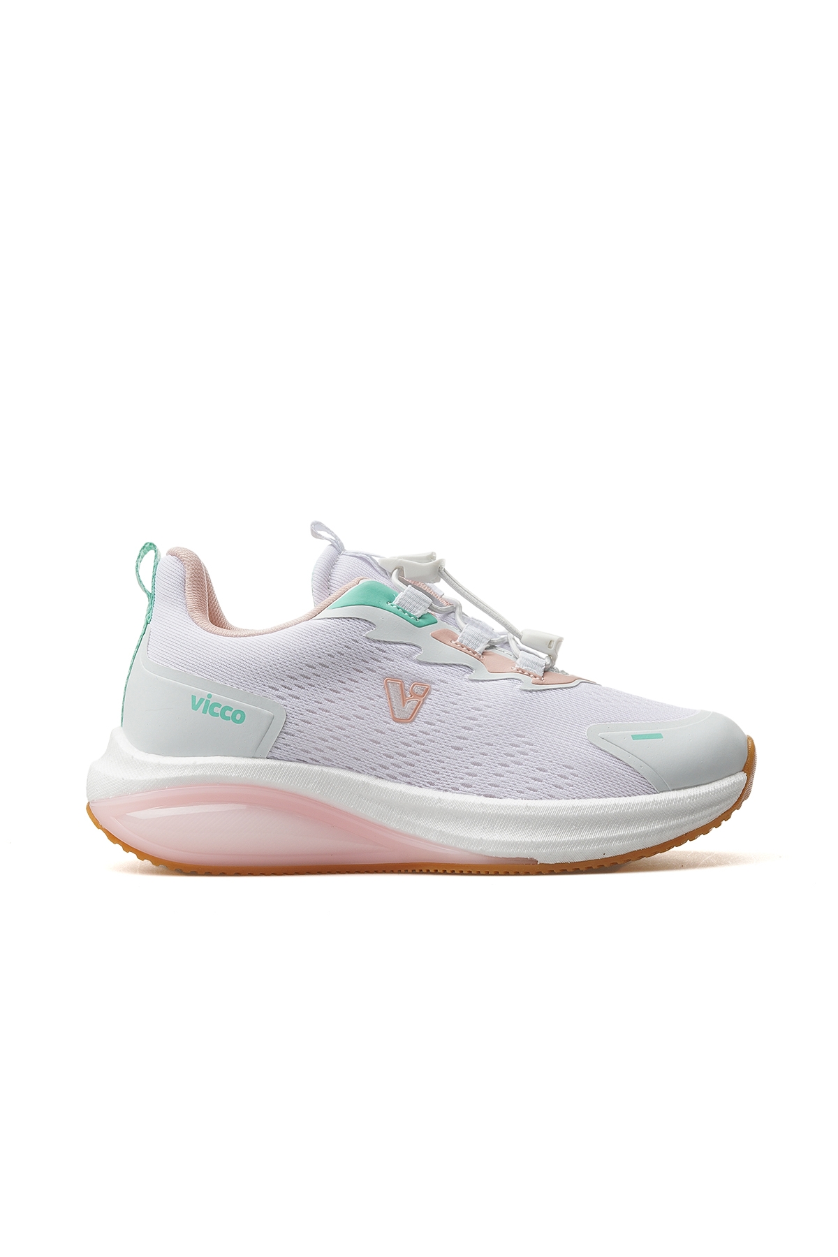 Knit Kız Çocuk Hafif Sneaker Spor Ayakkabı 25y 346.153 Pk Beyaz - Görsel 2