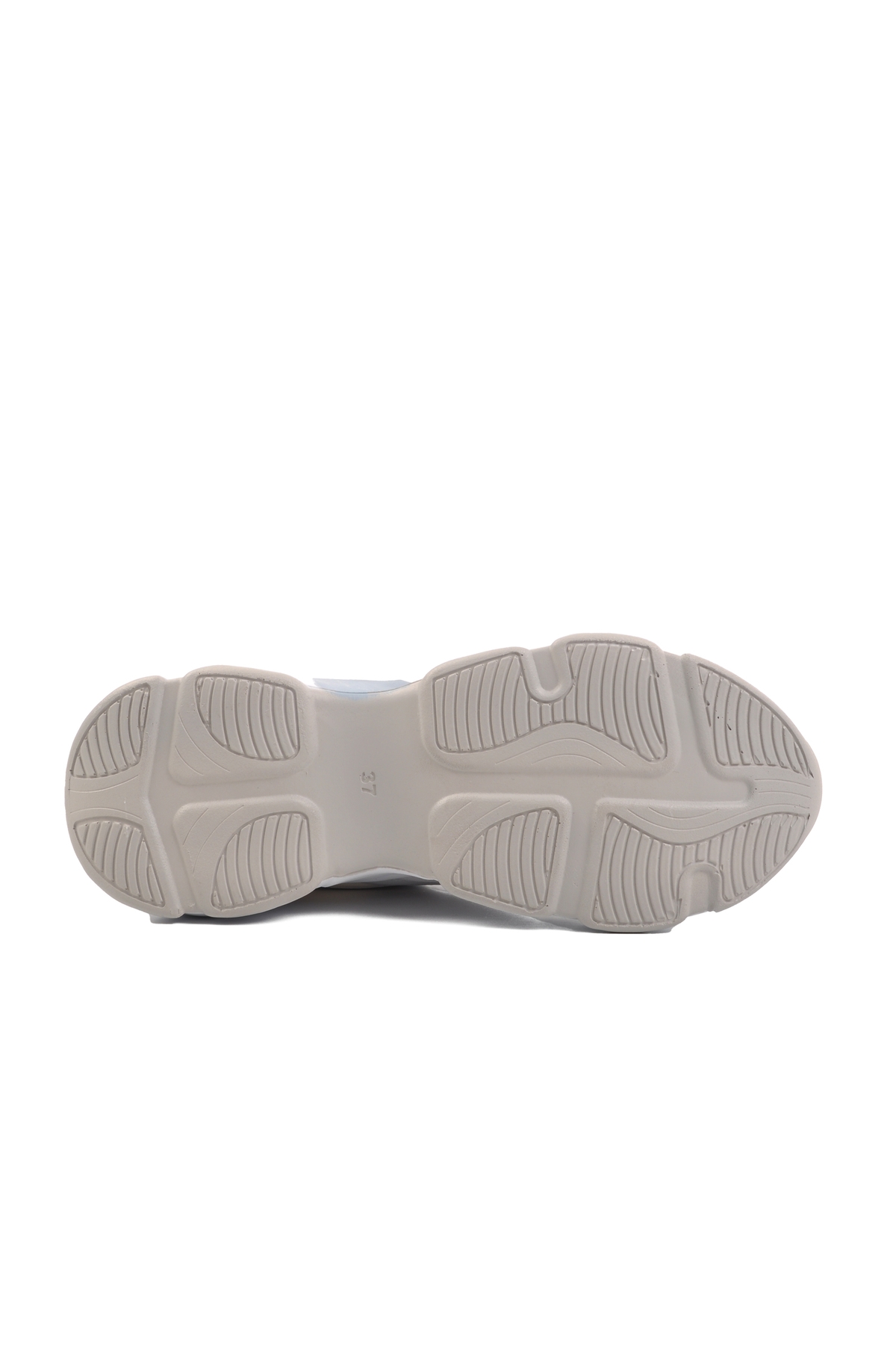 Aspor Beyaz Mavi Fileli Kadın Spor Ayakkabı Sneaker - Görsel 6