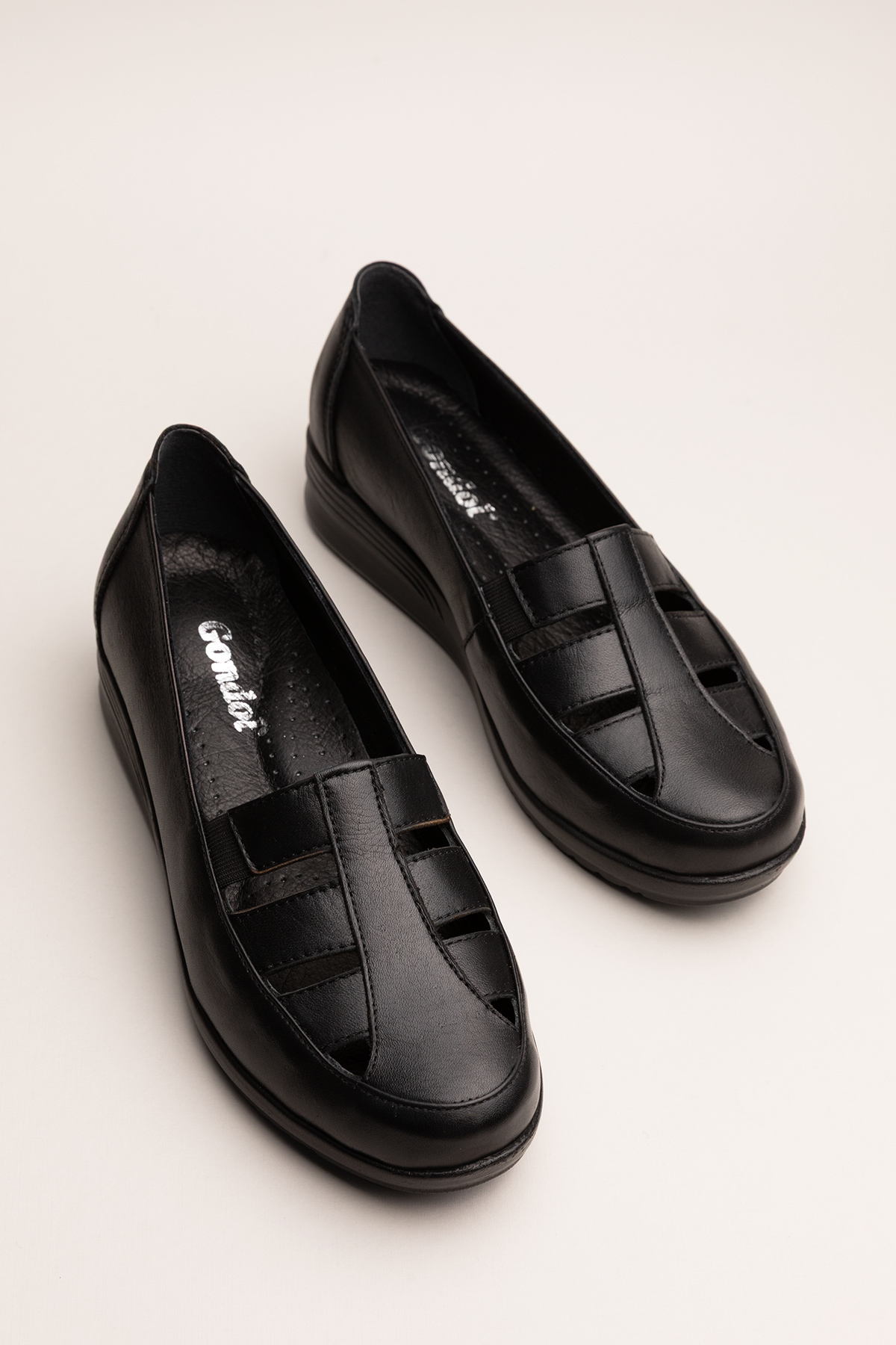 Gondol Kadın Hakiki Deri Anatomik Taban Anne Ayakkabı pyt.1207 - Görsel 2