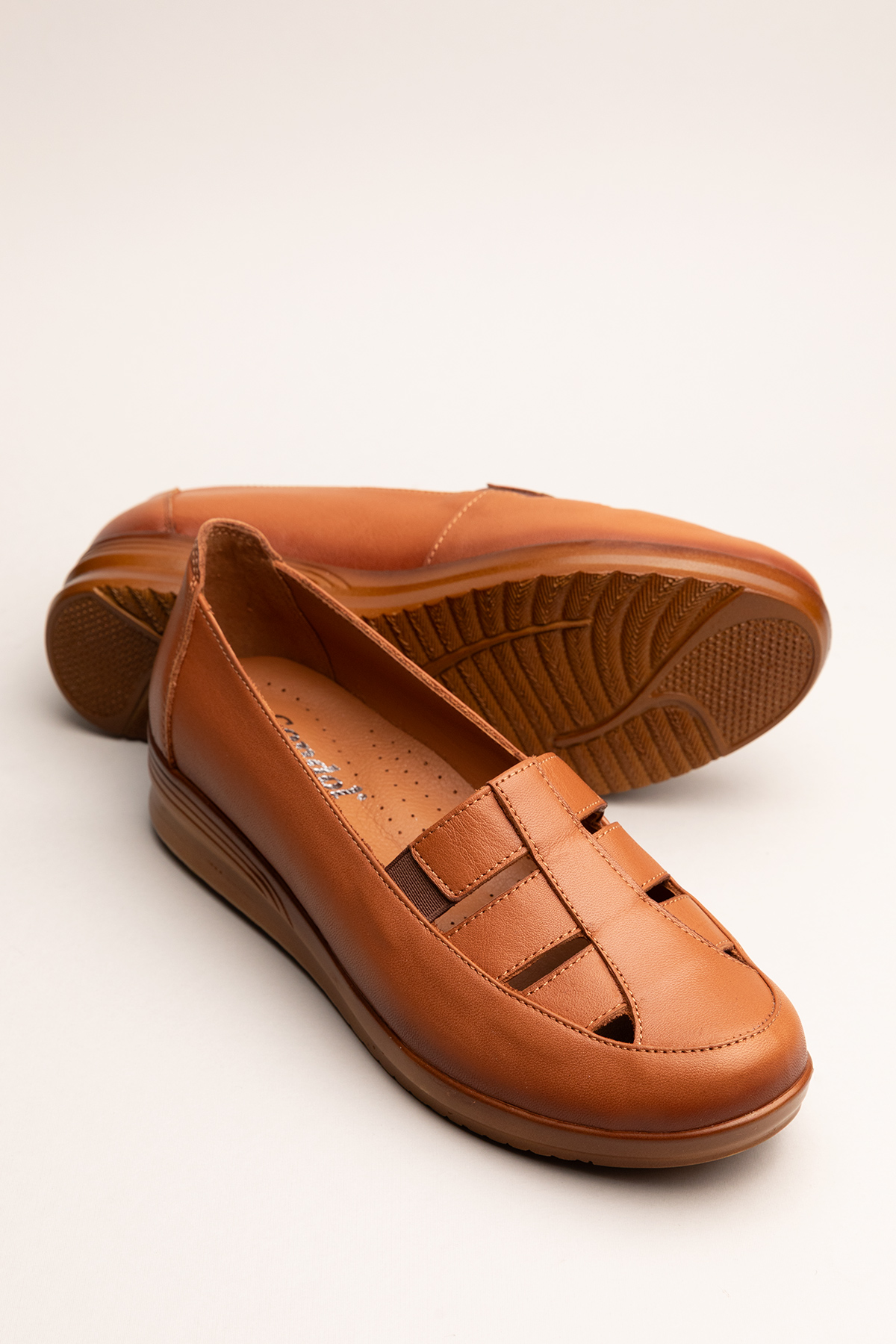 Gondol Kadın Hakiki Deri Anatomik Taban Anne Ayakkabı pyt.1207 - Görsel 5