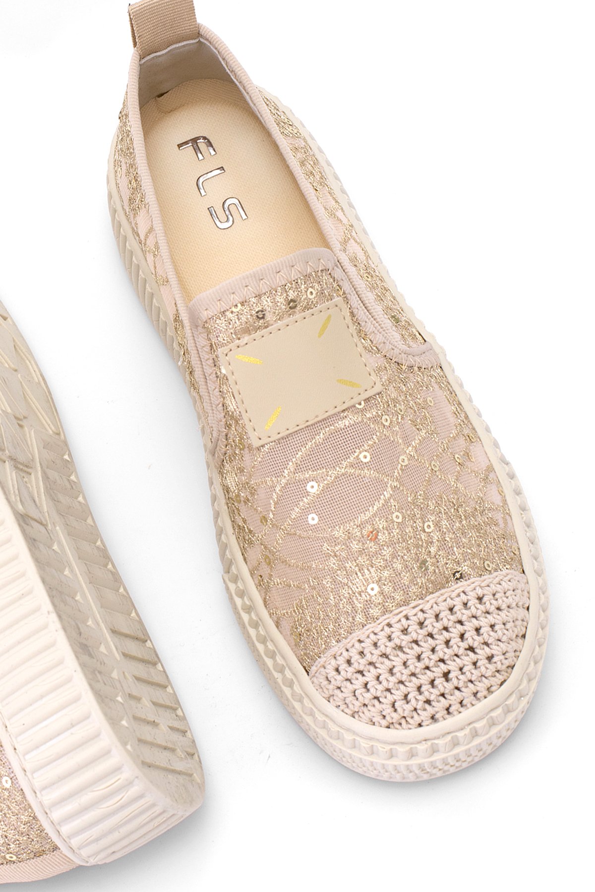 Elit FLS009-02T Kadın Casual Ayakkabı Ten - Görsel 6