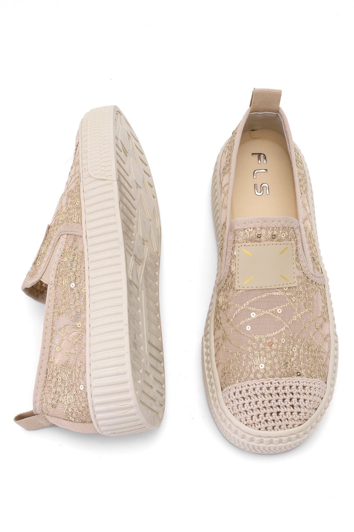 Elit FLS009-02T Kadın Casual Ayakkabı Ten - Görsel 7