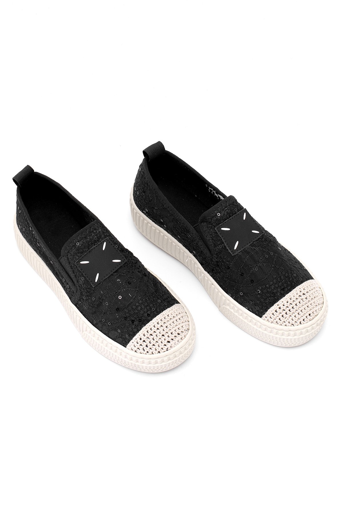 Elit FLS009-02T Kadın Casual Ayakkabı Siyah - Görsel 4