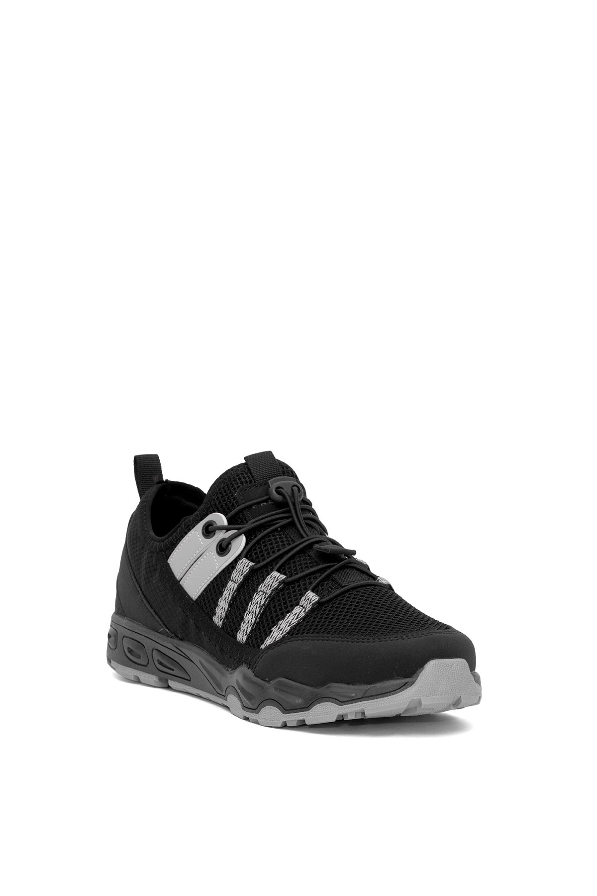 251-2318MR Erkek Yürüyüş Ayakkabısı Siyah - Görsel 3