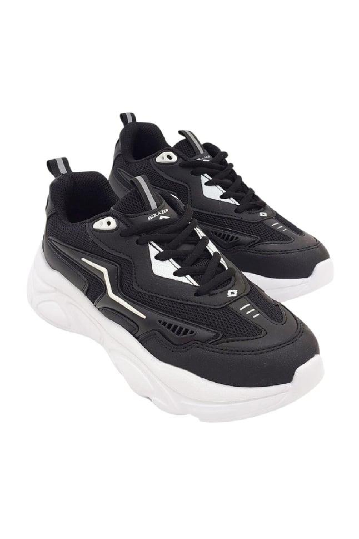 Slzr 02754 Unisex Yüksek Taban Günlük Spor Ayakkabı - Görsel 3