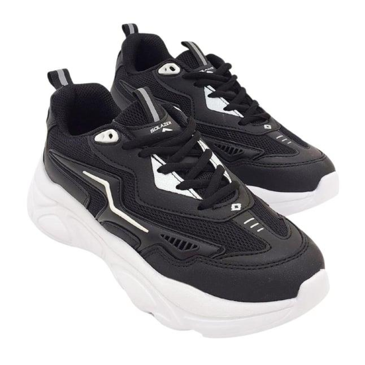 Slzr 02754 Unisex Yüksek Taban Günlük Spor Ayakkabı - Görsel 4