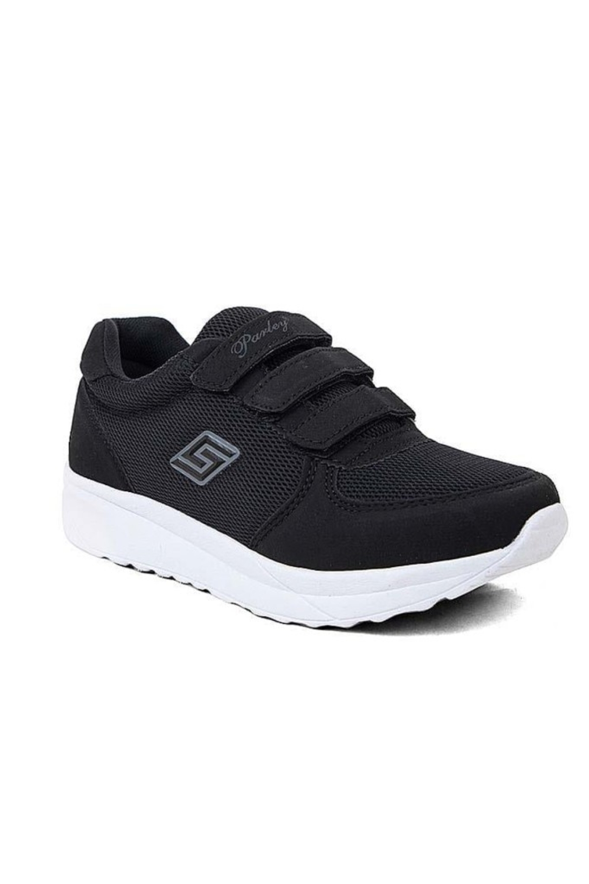 918-25 Anorak Anatomik Cırt Bant Kadın Sneaker Siyah Beyaz - Görsel 2