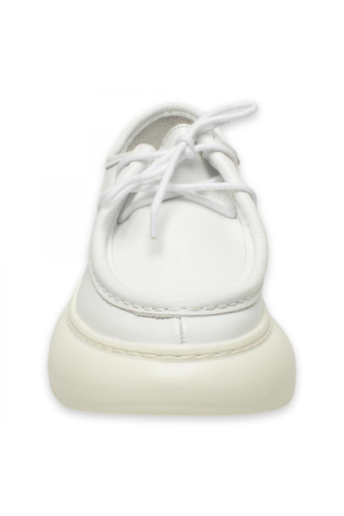 D25Ya-7035 Kadın Deri Günlük Ayakkabı - Görsel 4