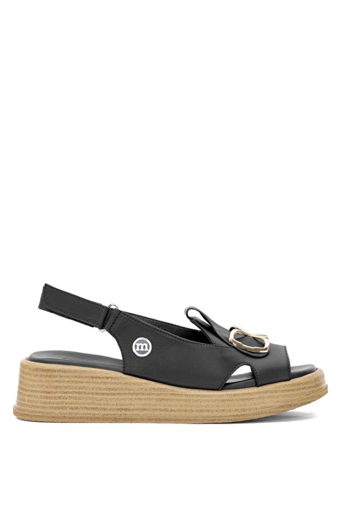 D25Ys-2780 Kadın Deri Sandalet - Görsel 2