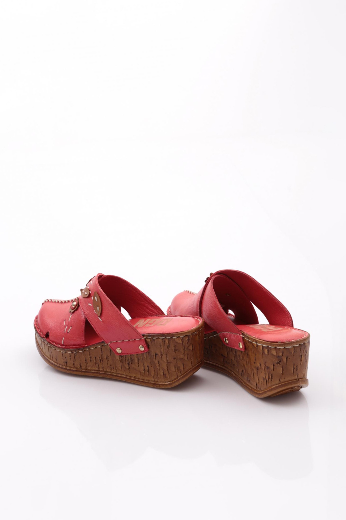 216-2064 Kadin Mega Kalin Taban Terlik - Görsel 4