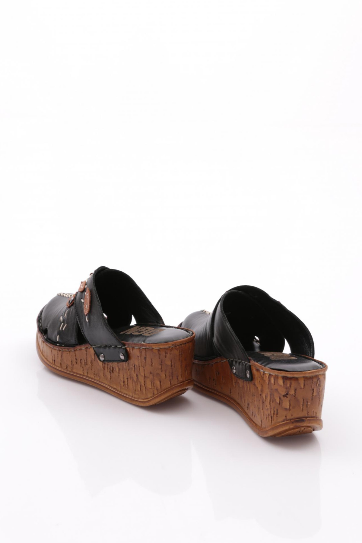 216-2064 Kadin Mega Kalin Taban Terlik - Görsel 4